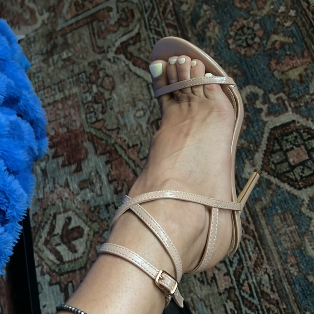 Lulu's Nude Strappy Sandals